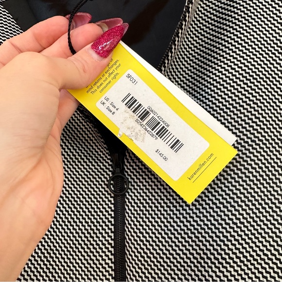 Karen Millen Graphic Stepped Skirt, NWT - Picture 4 of 11